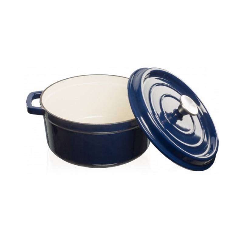 Grandfeu Blue Cast Iron Pot, 3.5l