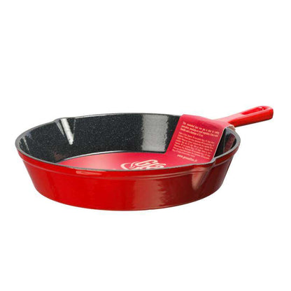 Grand Feu Red Enamelled Cast Iron frying pan, Ø 25cm