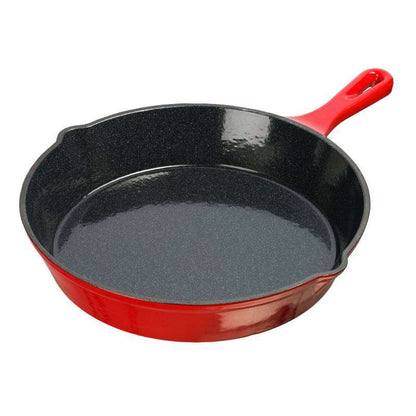 Grand Feu Red Enamelled Cast Iron frying pan, Ø 25cm