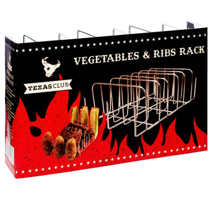 Ribs and Vegetables Roast Rack