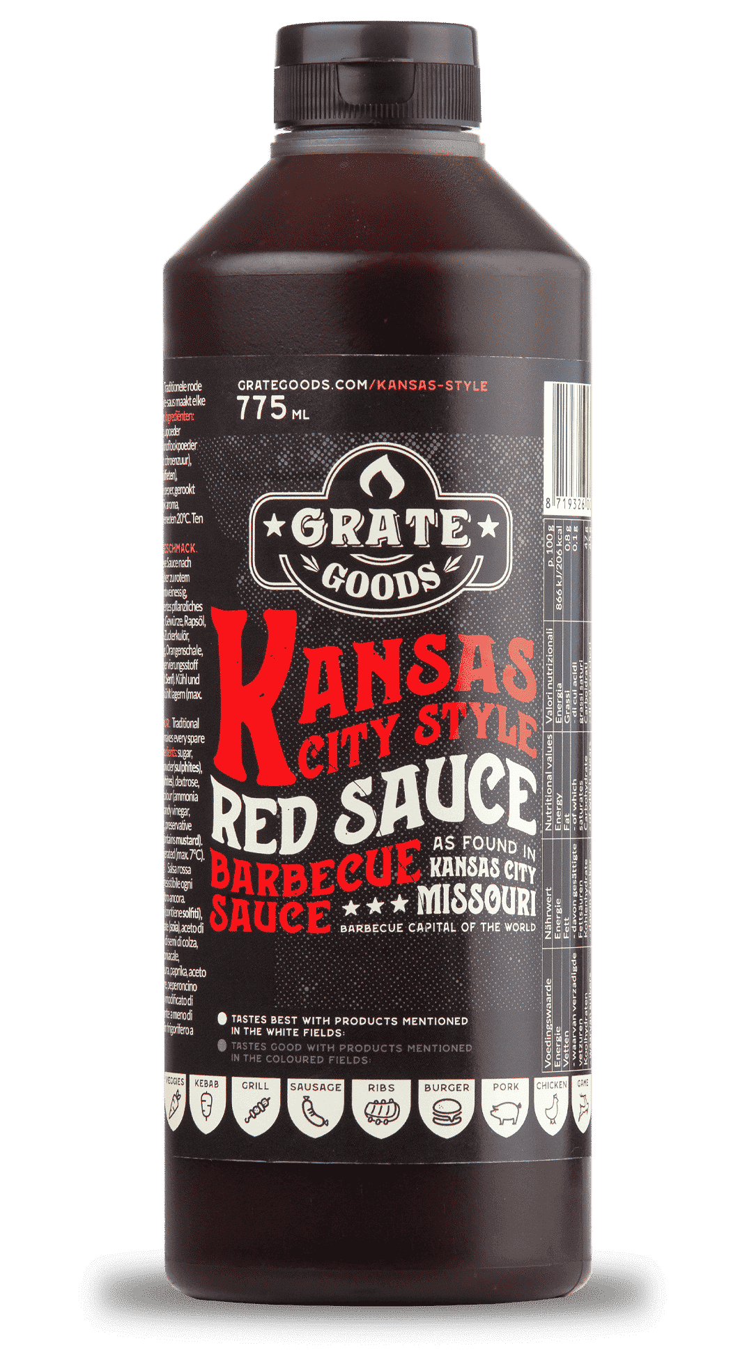 GrateGoods Kansas City Style Red BBQ Sauce – BBQ Cavern
