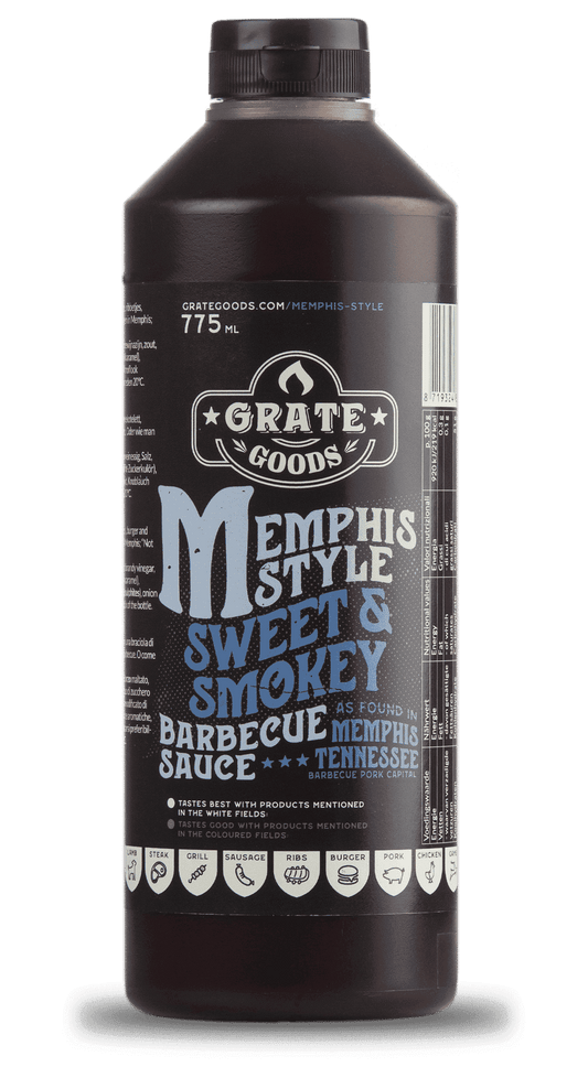 GrateGoods Memphis Style Sweet & Smokey BBQ Sauce