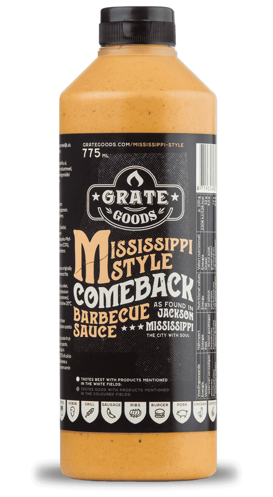 GrateGoods Mississippi Style Comeback BBQ Sauce