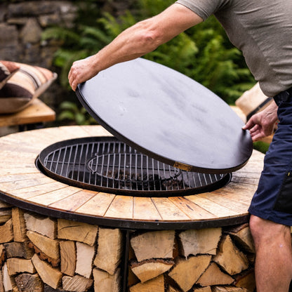 Fire Bowl Table & Shield