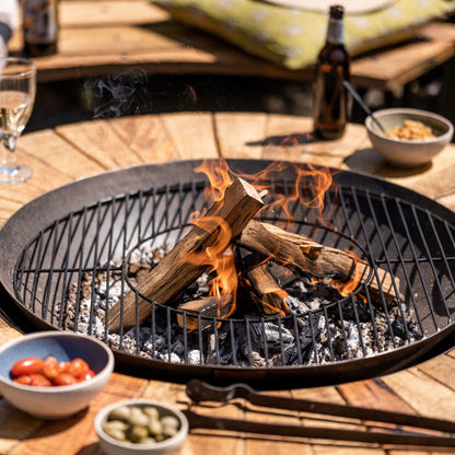 Fire Bowl Table & Shield