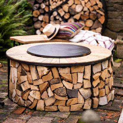 Fire Bowl Table & Shield