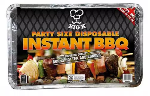 BIG K PARTY SIZE DISPOSABLE INSTANT BBQ